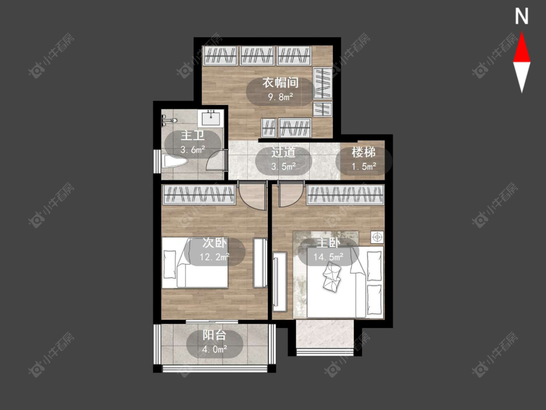 常州河景花园在售二手房源户型图_小牛看房