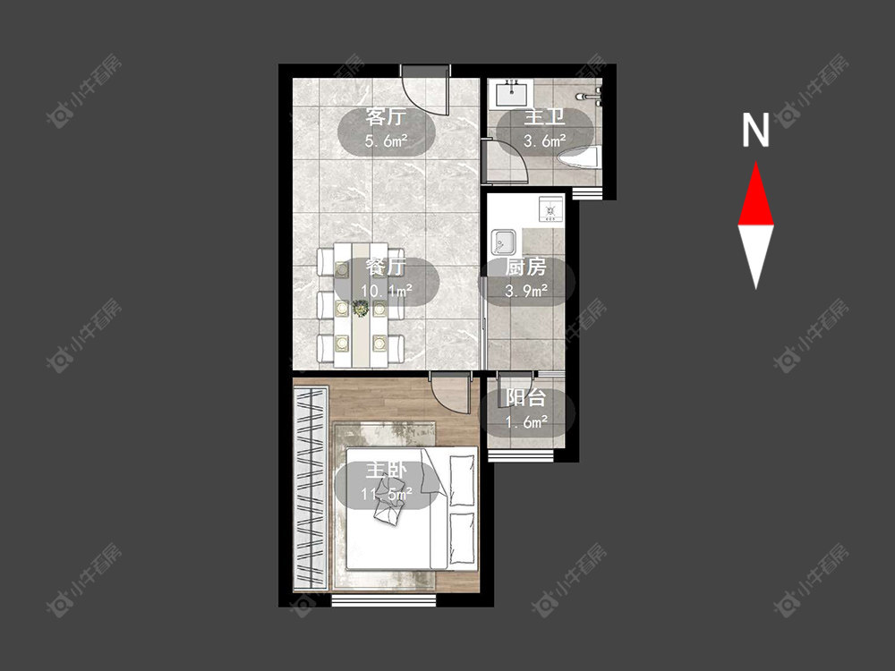新城公馆国际公寓房源户型图 常州新城公馆国际公寓在售二手房源户型图_小牛看房
