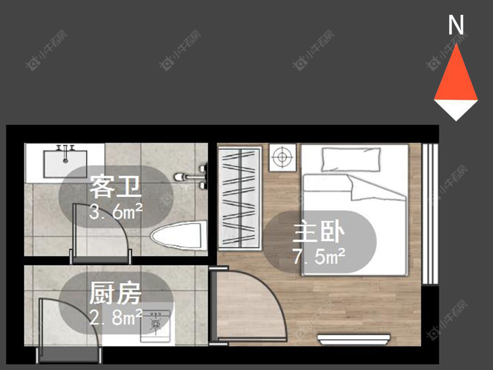 常州中奥珑郡在售二手房房源户型图_小牛看房