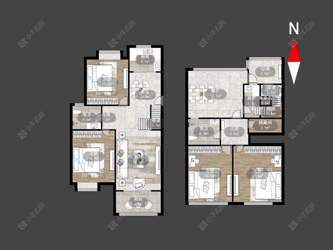 常州绿洲家园在售二手房源户型图_小牛看房