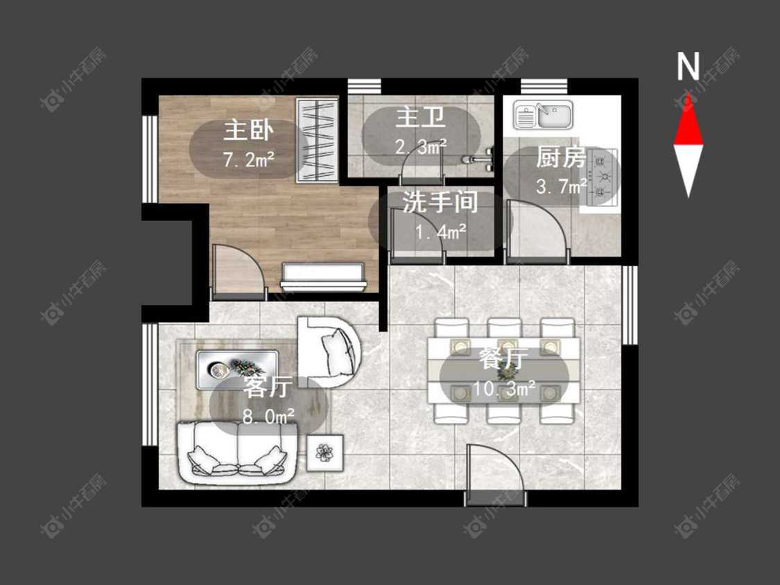 新名园房源户型图 常州新名园在售二手房源户型图_小牛看房