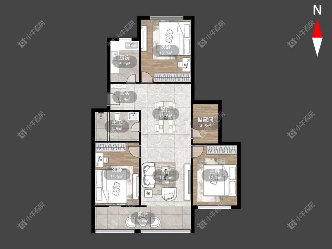 常州文亨花园在租房源_小牛看房