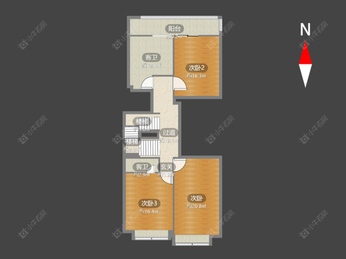 常州九龙仓凤凰湖墅在售二手房源户型图_小牛看房