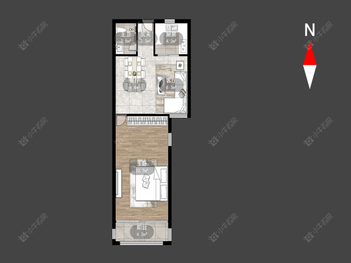 嘉顺花园房源户型图 常州嘉顺花园在售二手房源户型图_小牛看房