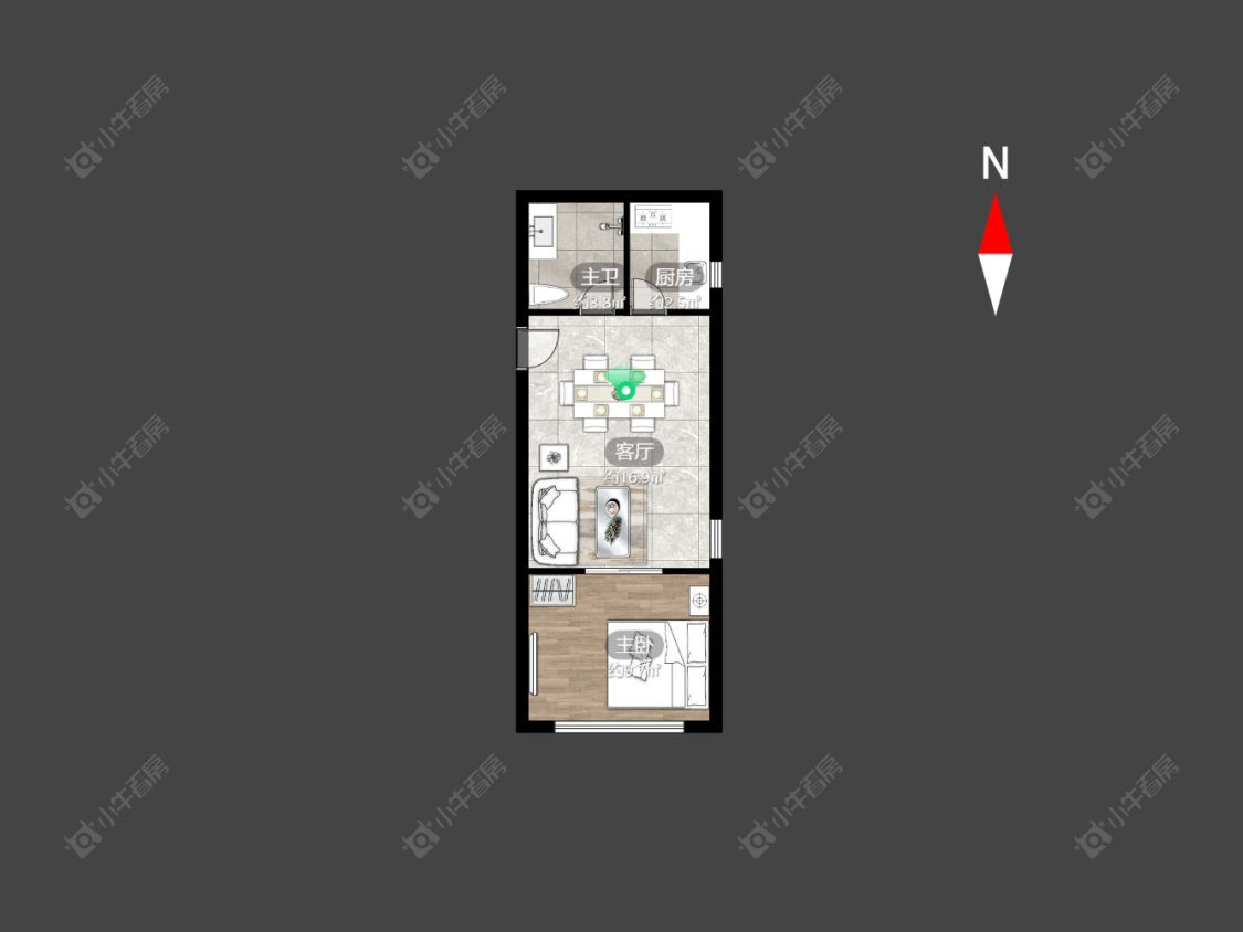 公园路房源户型图 常州公园路在售二手房源户型图_小牛看房