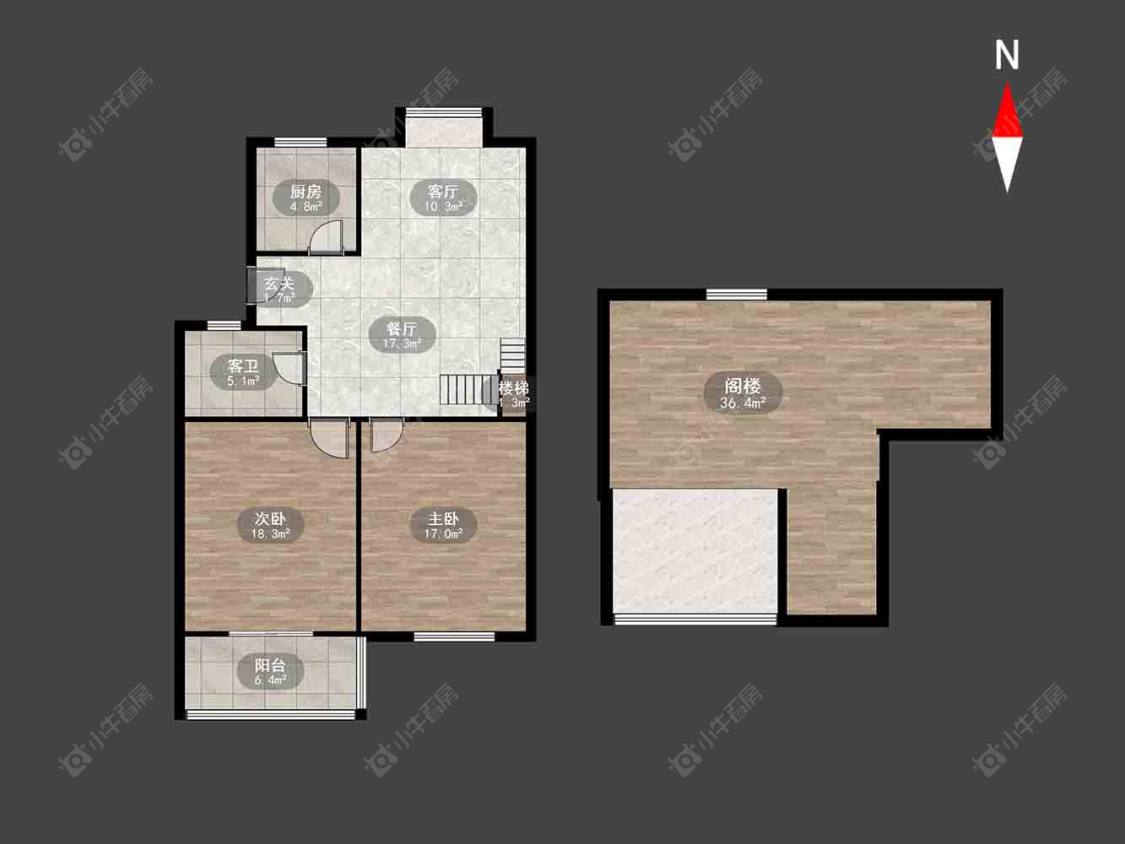 常州绿洲家园在售二手房房源户型图_小牛看房