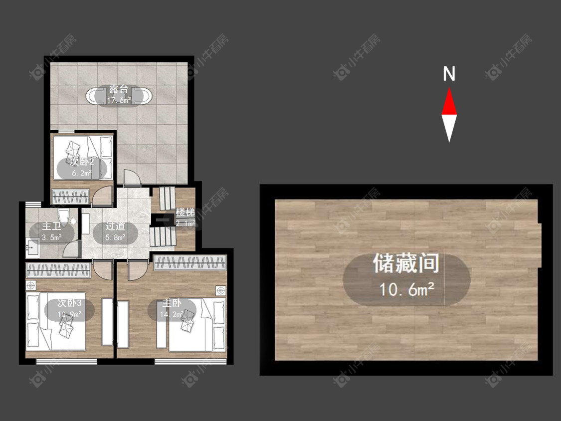 常州绿地世纪城一期在售二手房房源户型图_小牛看房