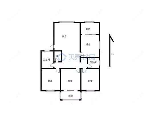 常州水关新村在售二手房房源户型图_小牛看房