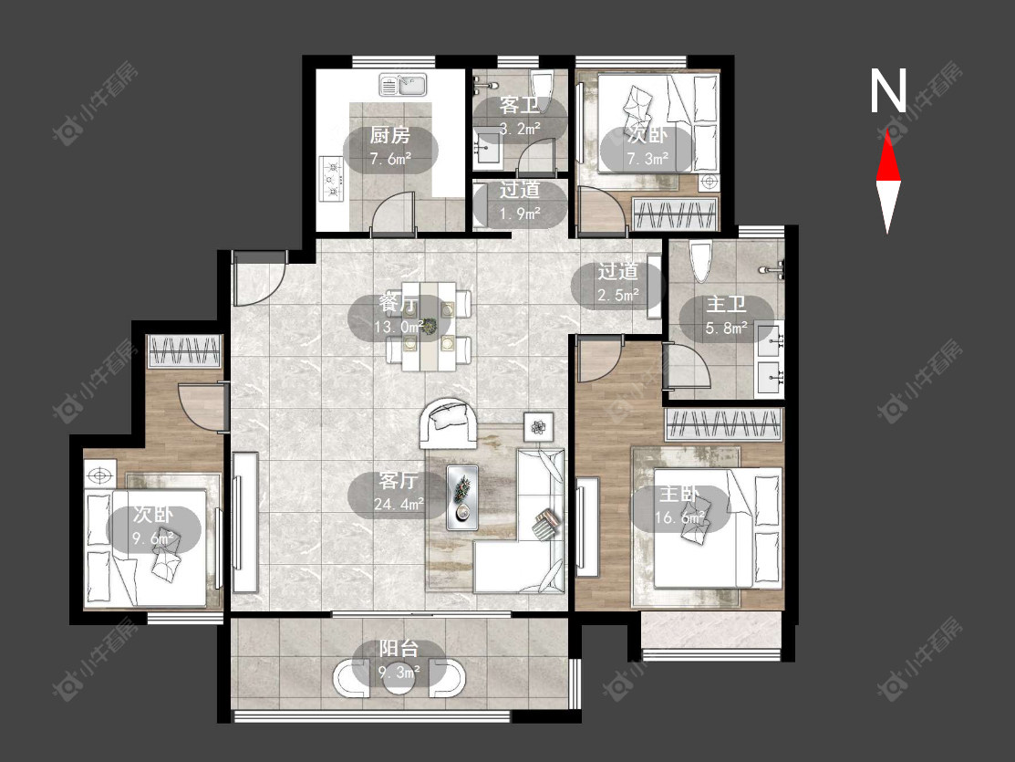 常州新城璞樾和山在售二手房源_小牛看房