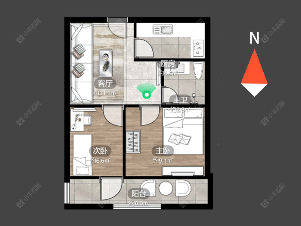 常州万泽大厦在售二手房源户型图_小牛看房