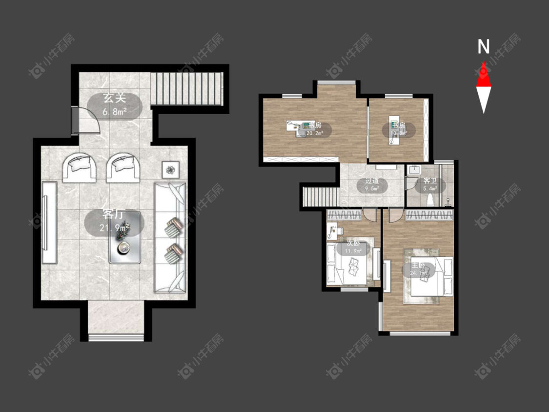 常州阳光花园(新北)在售二手房源户型图_小牛看房