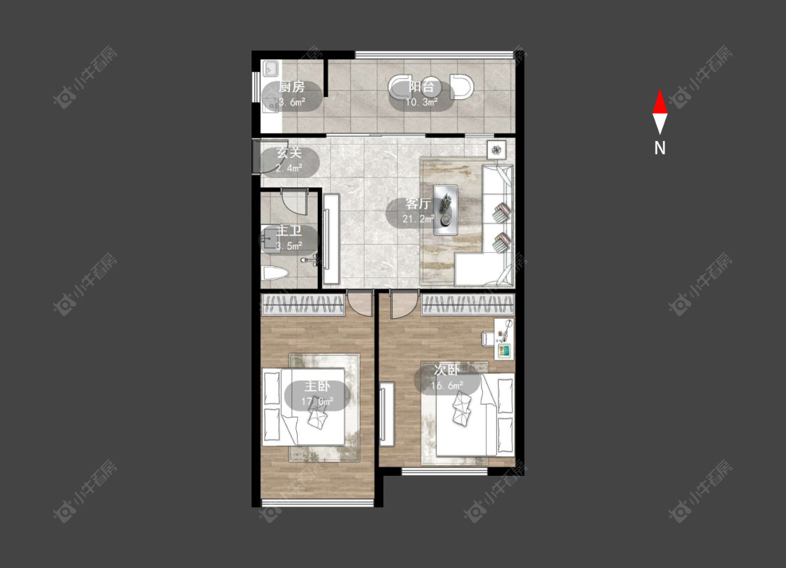 常州斜桥巷在售二手房源户型图_小牛看房