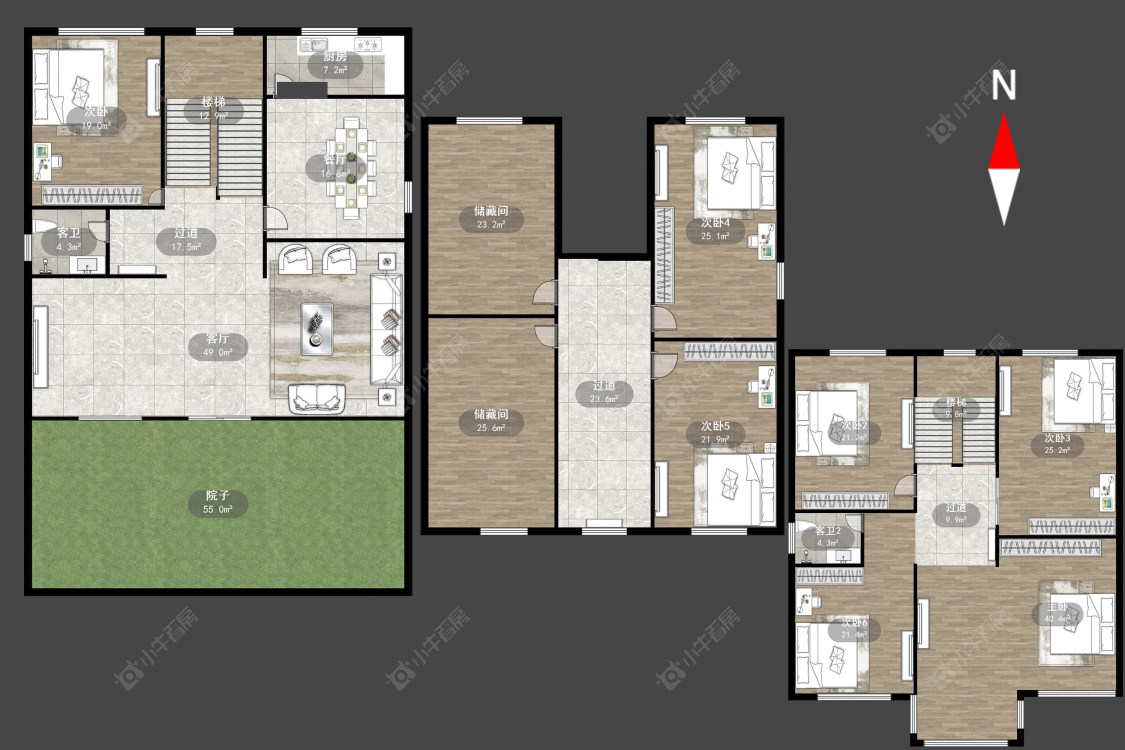 常州夏城花园在售二手房源户型图_小牛看房