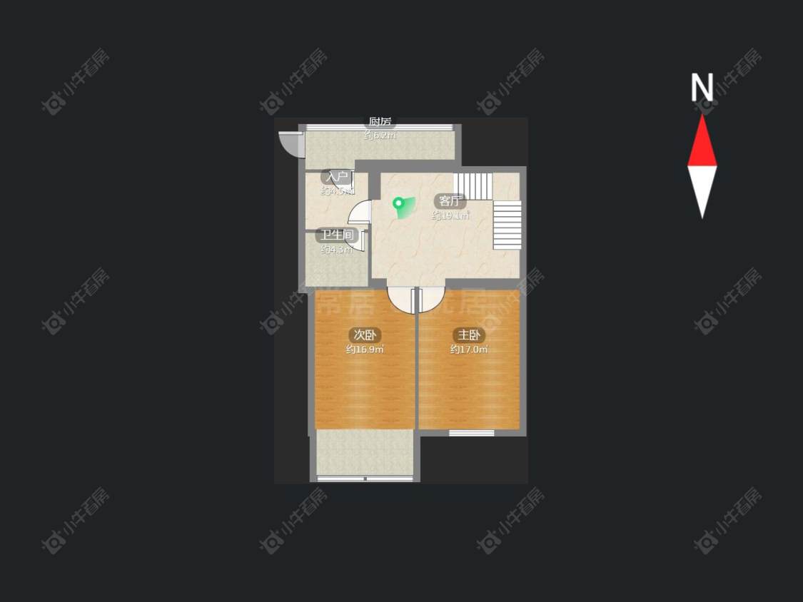 常州桃园新村在售二手房源户型图_小牛看房