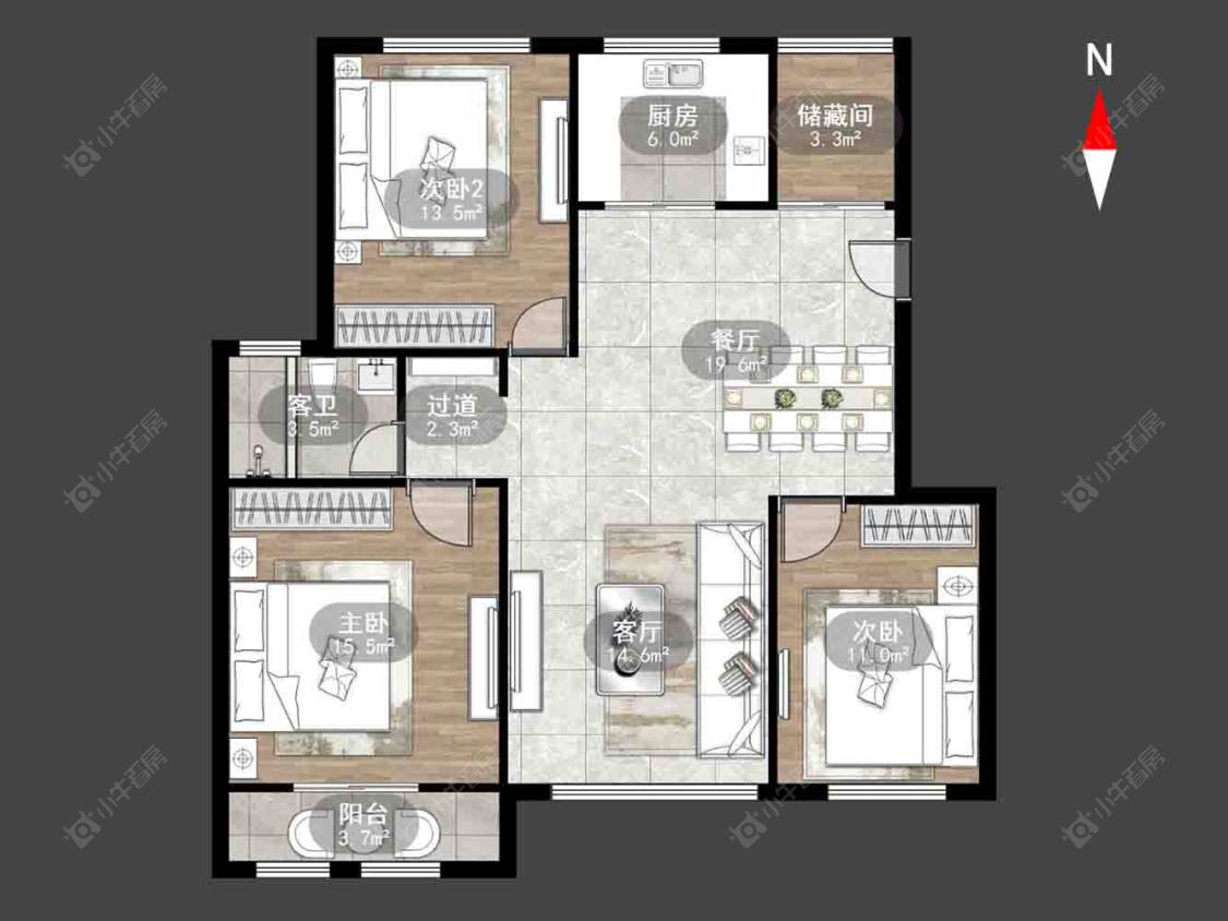 常州嘉州枫景苑在售二手房源户型图_小牛看房