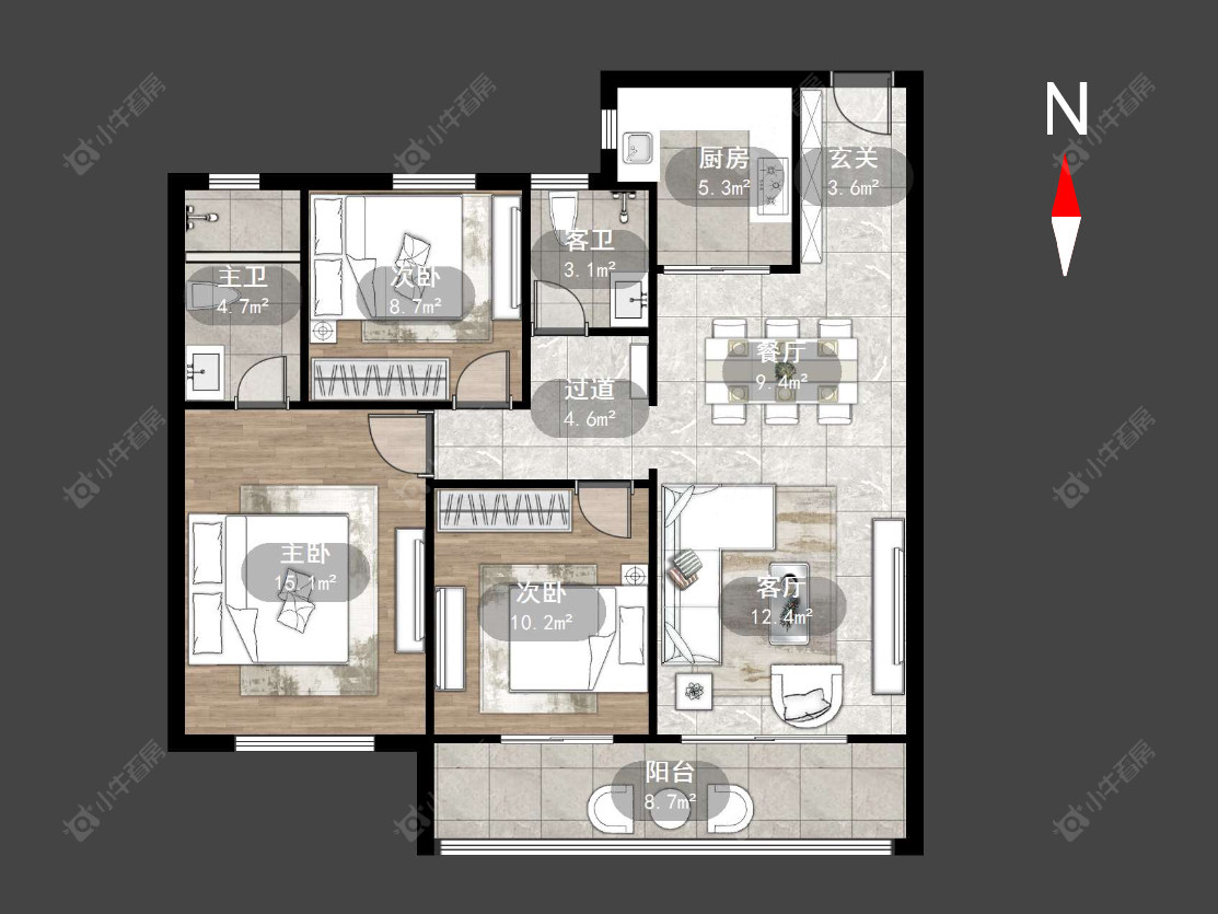 常州兰蕙佳园在售二手房源户型图_小牛看房