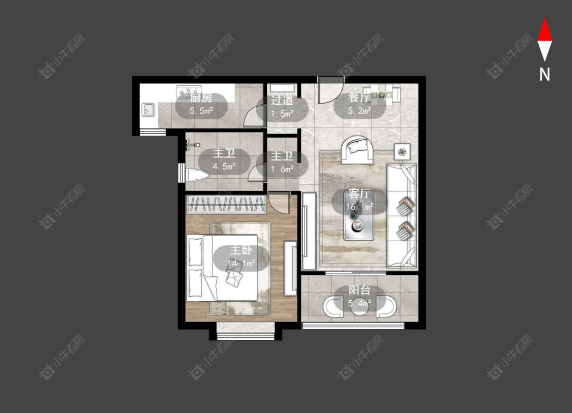 常州景福苑在售二手房源户型图_小牛看房