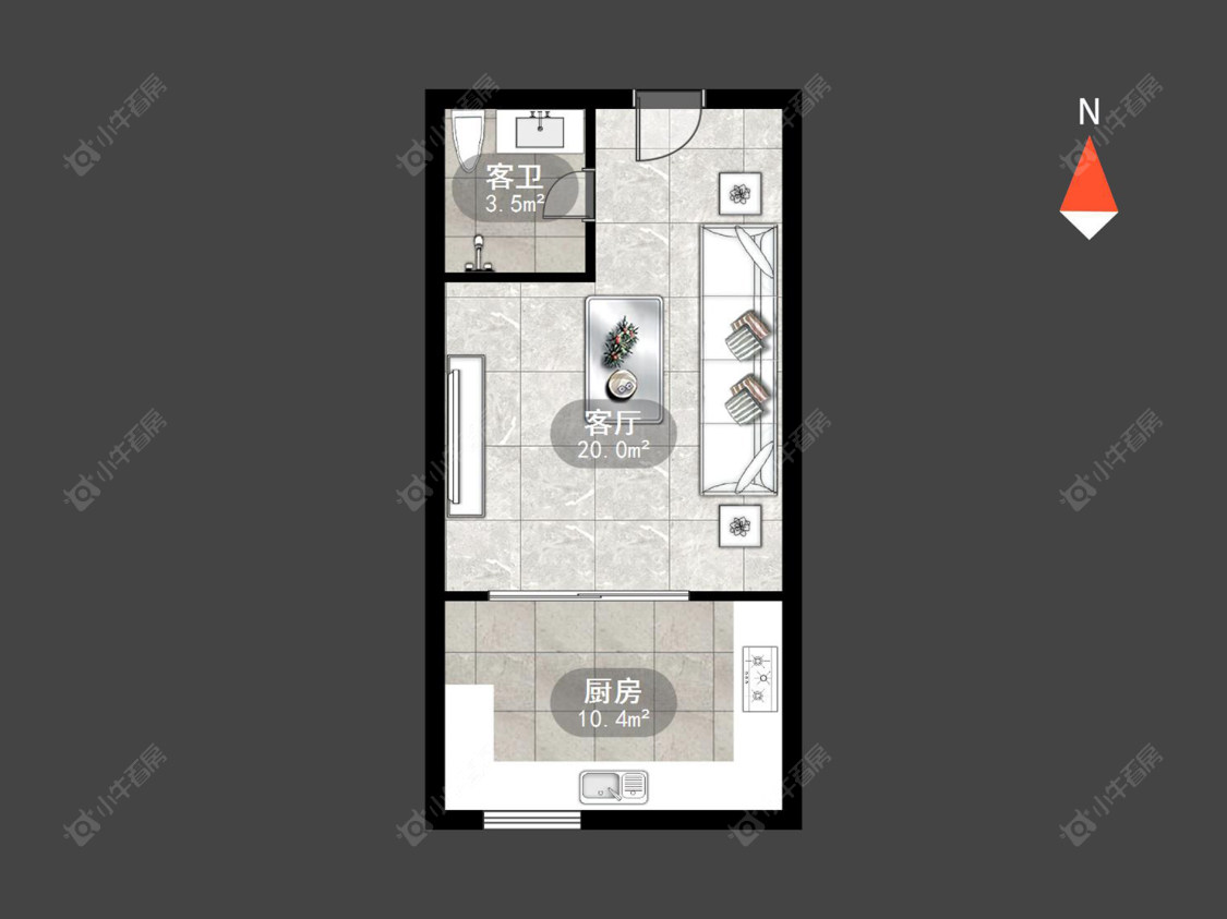 吾悦广场悦+公寓房源户型图 常州吾悦广场悦+公寓在售二手房源户型图_小牛看房