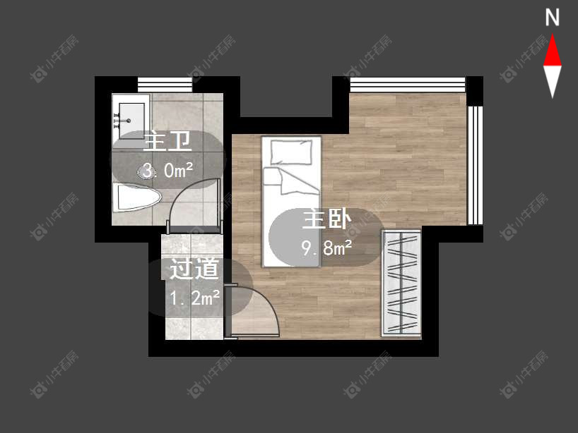 常州璞丽湾花园在售二手房房源户型图_小牛看房