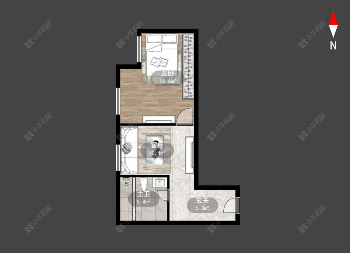 常州富邦广场在售二手房源户型图_小牛看房