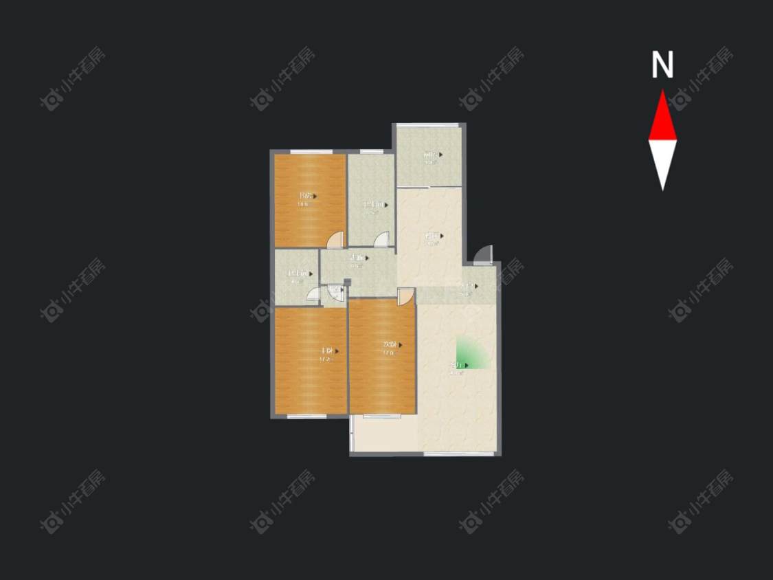 常州东苑在售二手房房源户型图_小牛看房