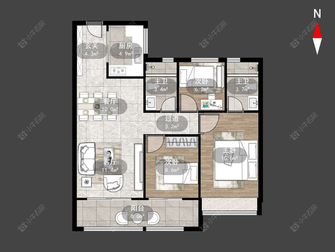 保利和光晨樾房源 常州保利和光晨樾在售二手房源_小牛看房