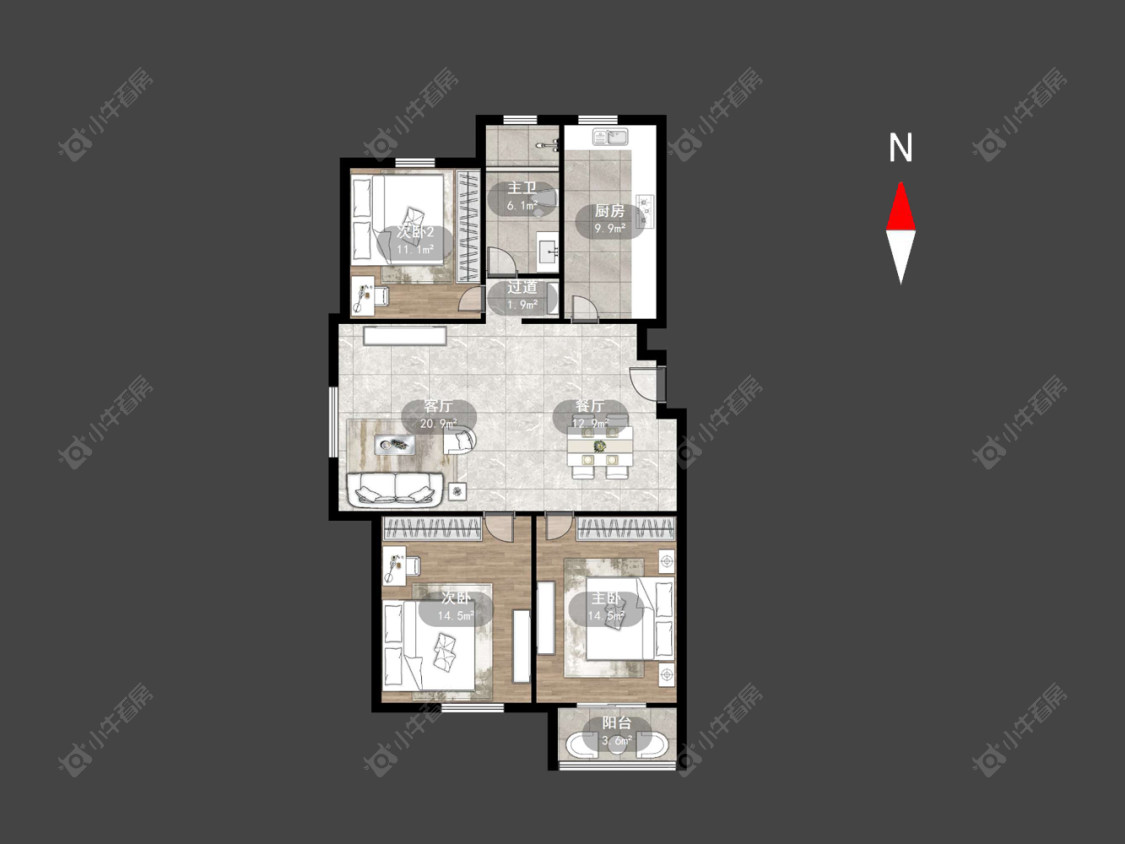 常州玲珑花园在售二手房_小牛看房