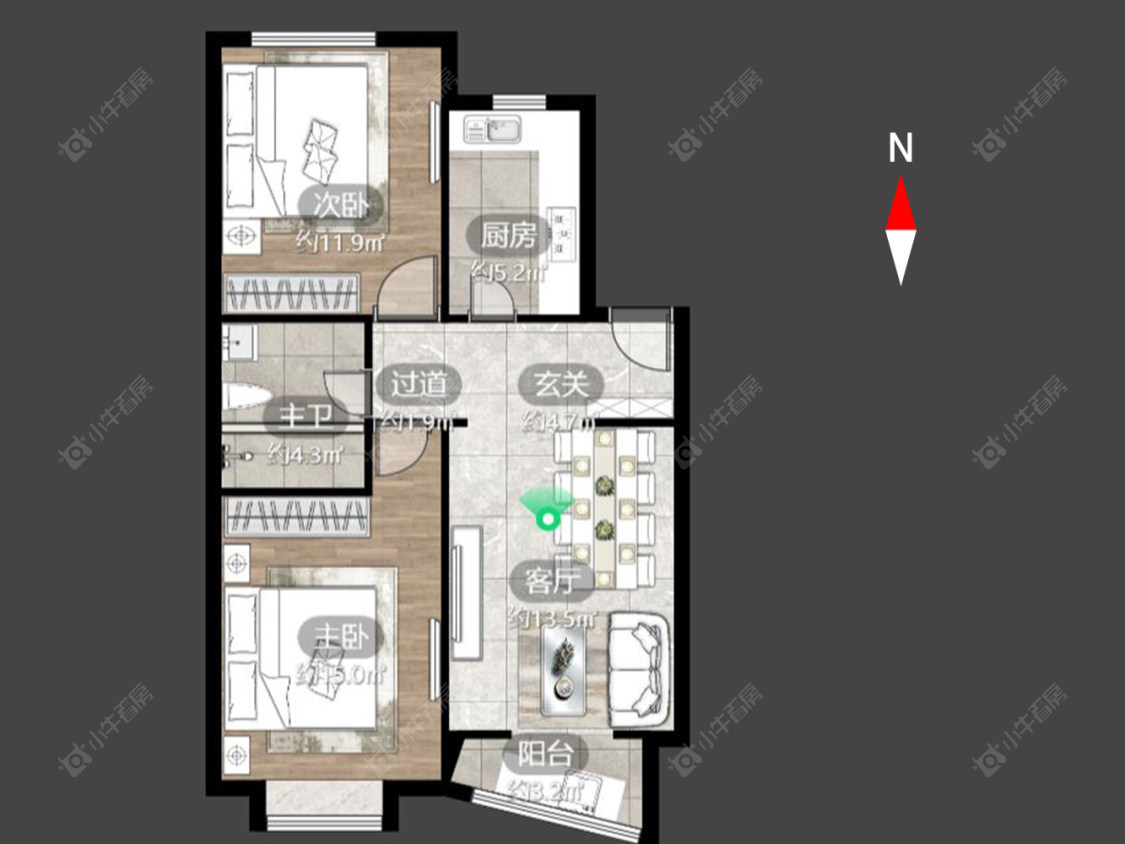 常州新龙花苑东区在售二手房_小牛看房