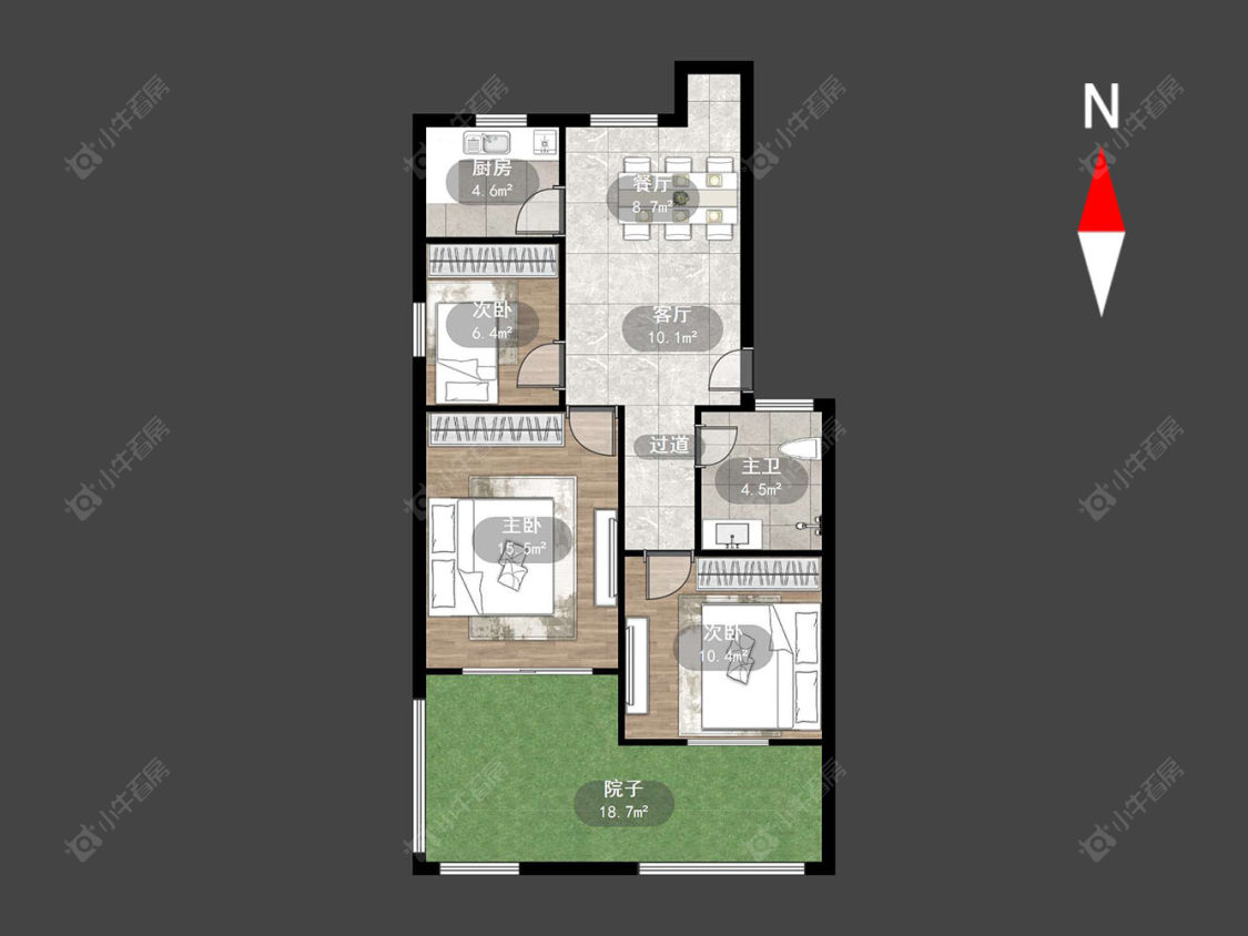 常州丽华南村在售二手房源户型图_小牛看房