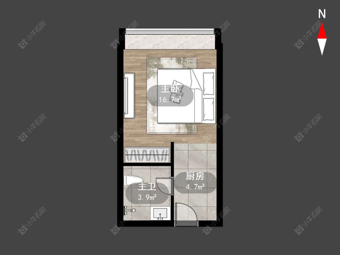 常州宝龙城市广场在售二手房源户型图_小牛看房