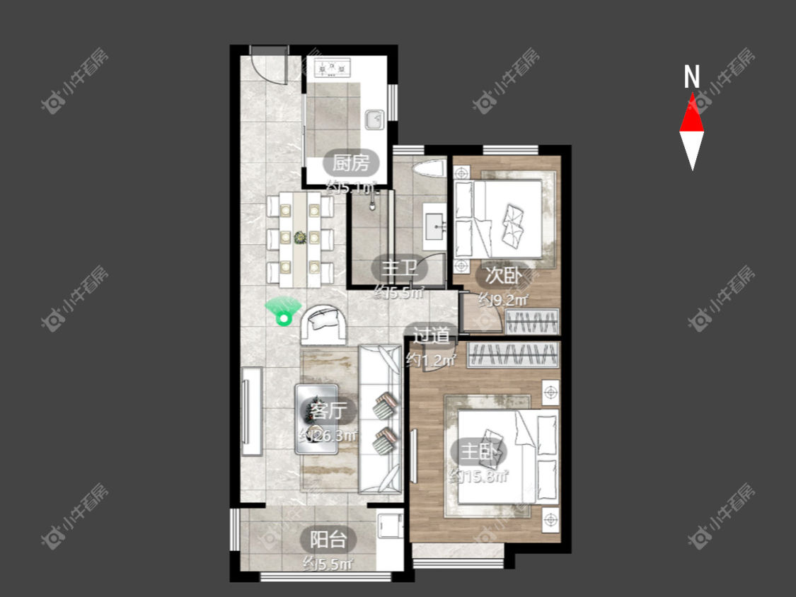 常州高成天鹅湖在租房源_小牛看房