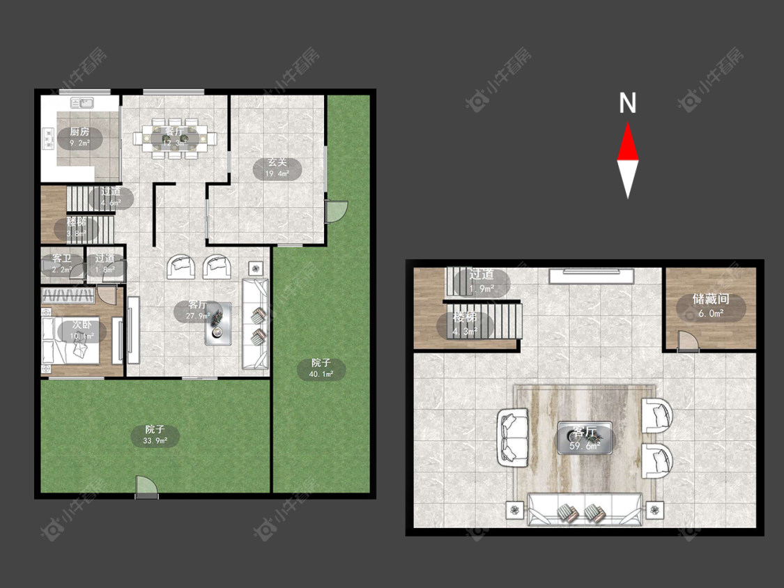 绿地世纪城别墅区房源户型图 常州绿地世纪城别墅区在售二手房源户型图_小牛看房