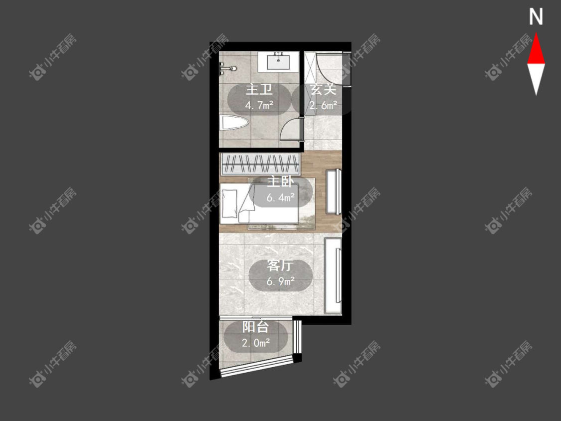 常州怀德苑在租房源室内图_小牛看房
