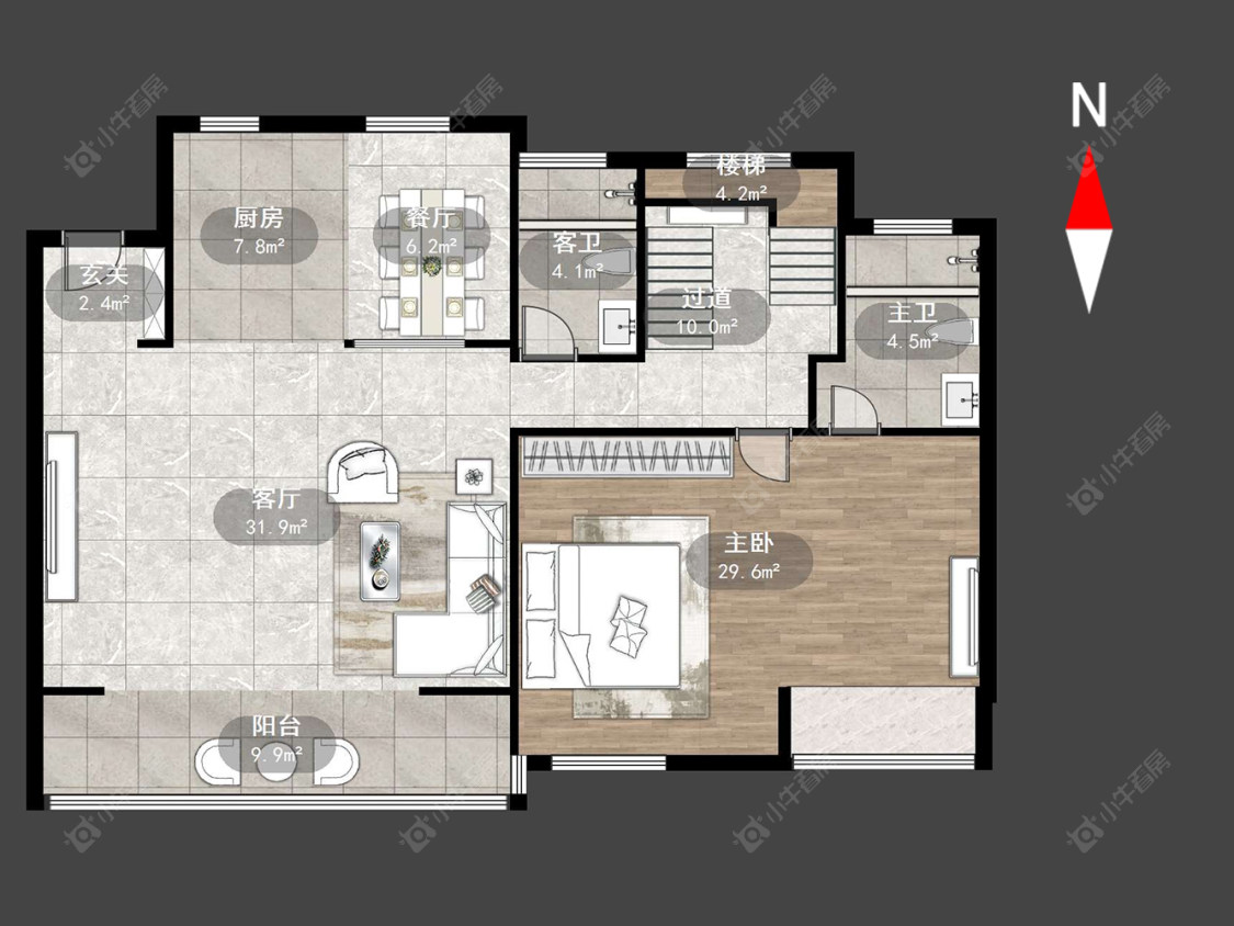 嘉宏孟河星光城房源户型图 常州嘉宏孟河星光城在售二手房源户型图_小牛看房