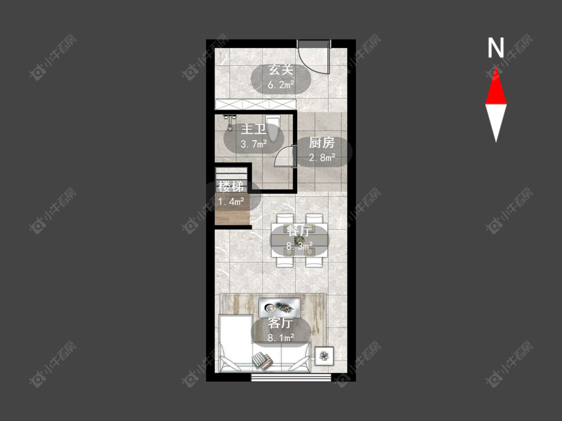 常州金科保利北郡花园在售二手房源户型图_小牛看房