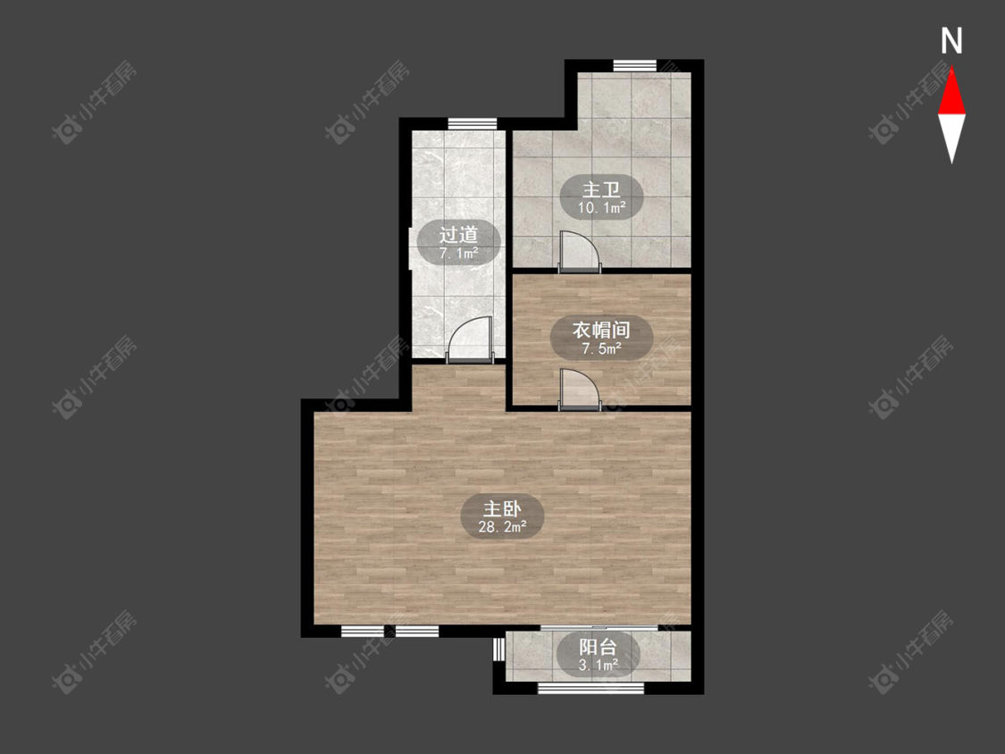 常州新城香溢澜桥一期在售二手房房源户型图_小牛看房