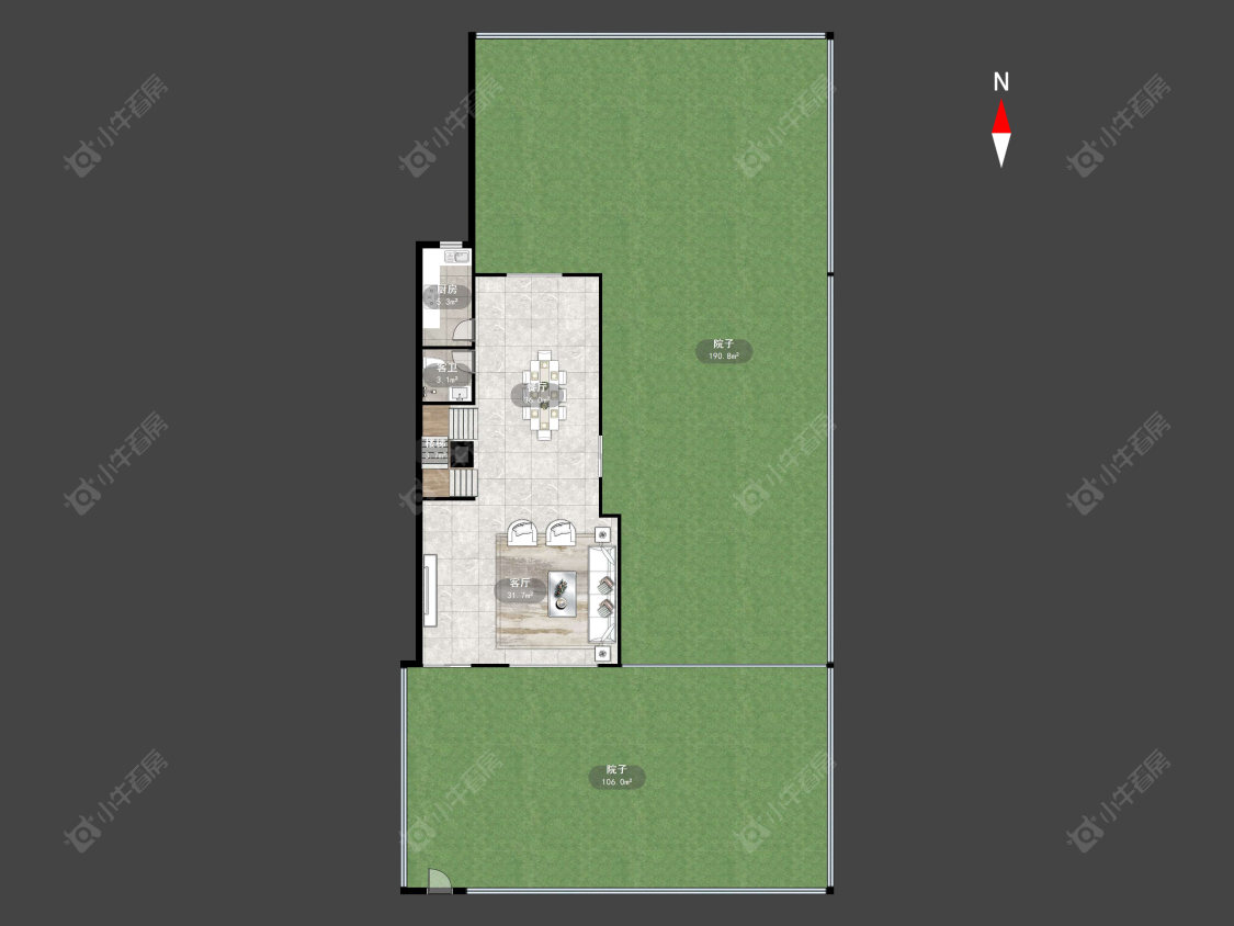 常州漫山花海（唐顿庄园）在售二手房源户型图_小牛看房