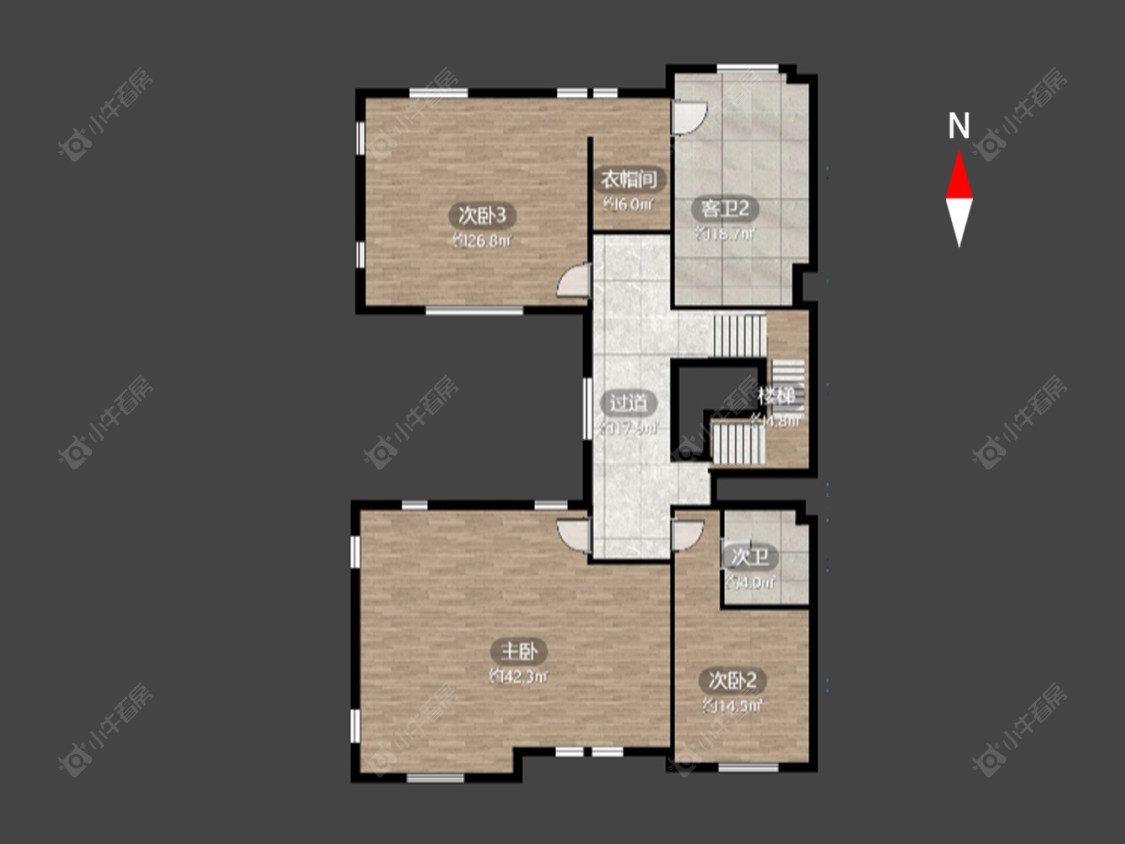 常州金新鼎邦别墅区在售二手房源户型图_小牛看房