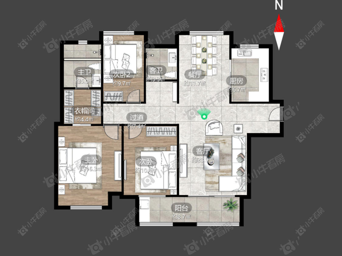 常州香溢紫郡二期在租房源_小牛看房