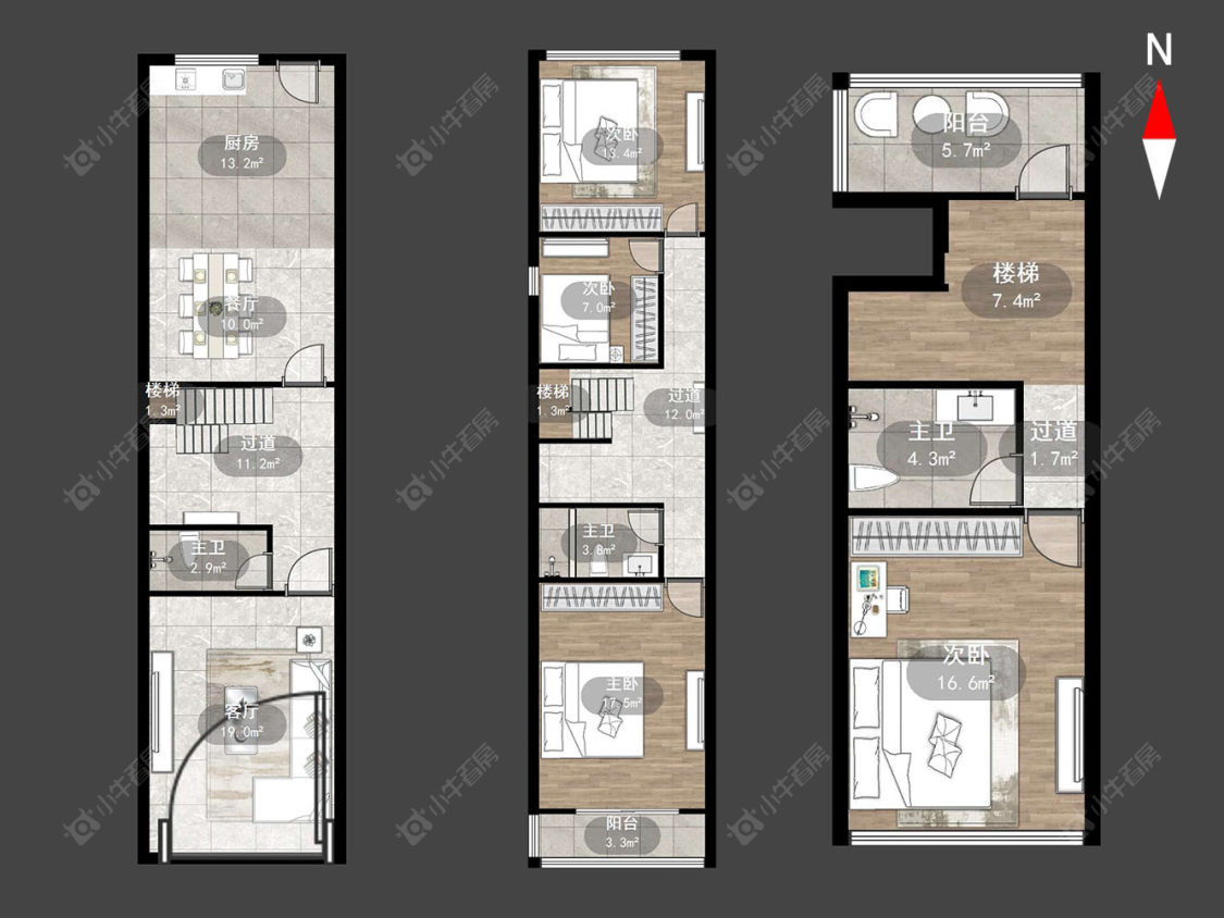 常州王家村(钟楼)在售二手房源户型图_小牛看房