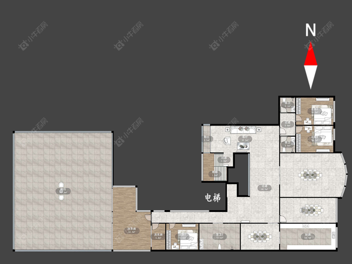 常州兴市路在售二手房源户型图_小牛看房