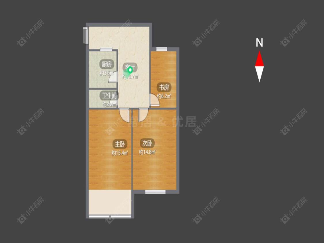 常州西新桥二村3室2厅在售二手房房源图片