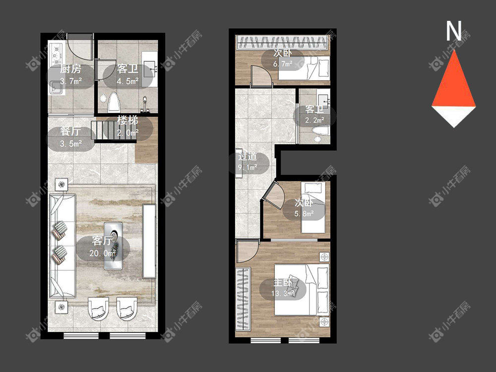 常州亚泰财富中心在租房源_小牛看房