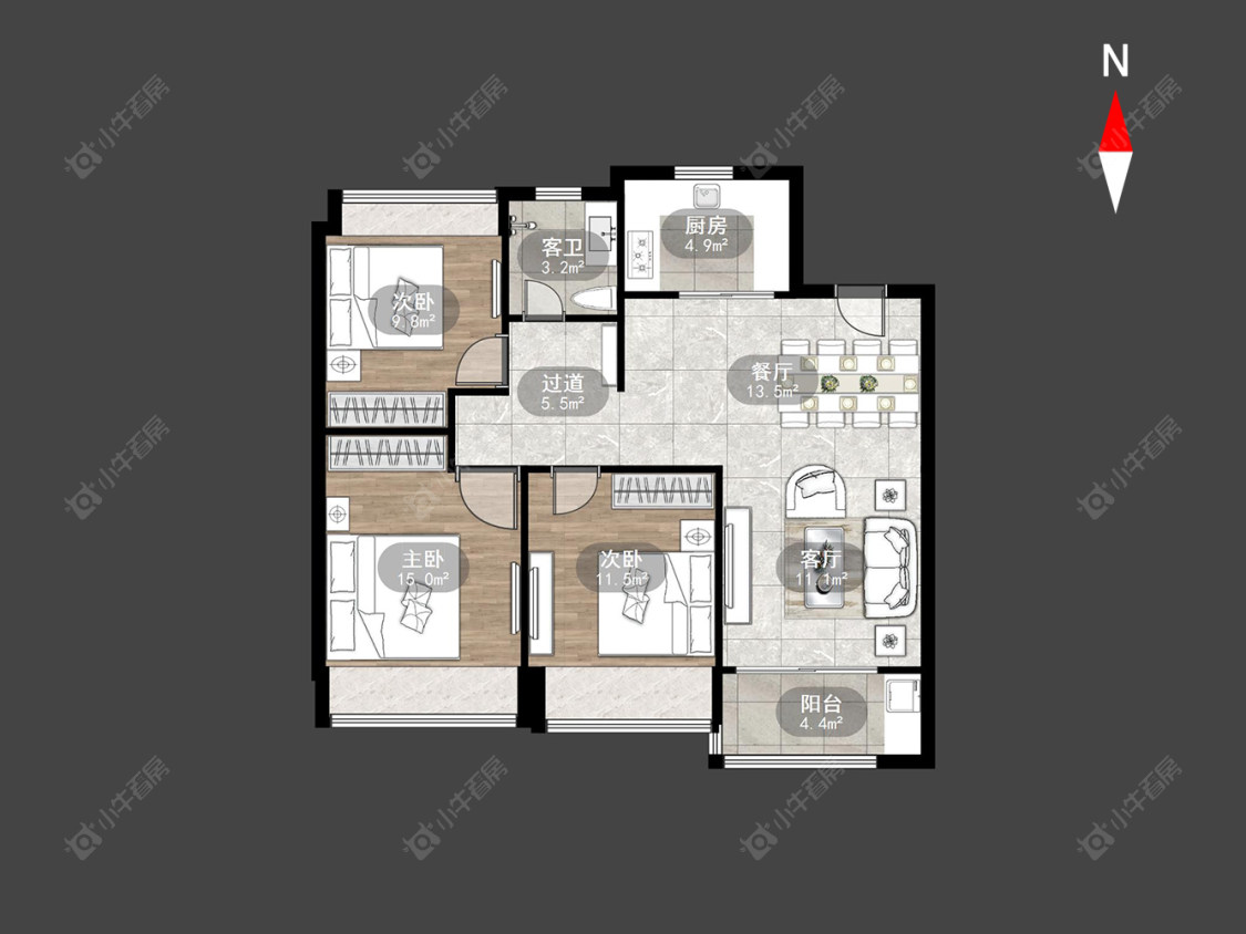 常州万科新都会在售二手房_小牛看房