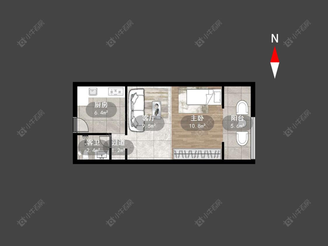 常州金色新城西区在售二手房房源户型图_小牛看房