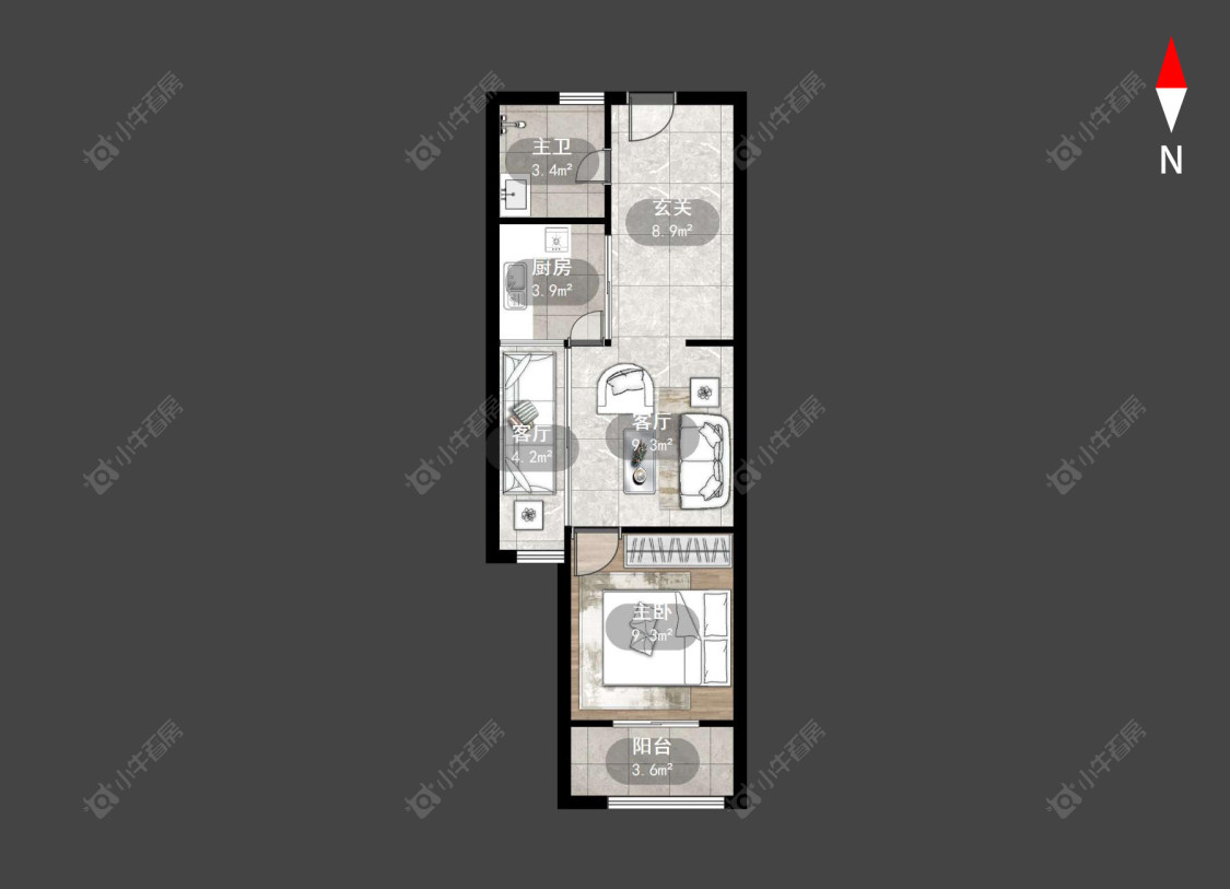 常州九洲玺在售二手房源户型图_小牛看房