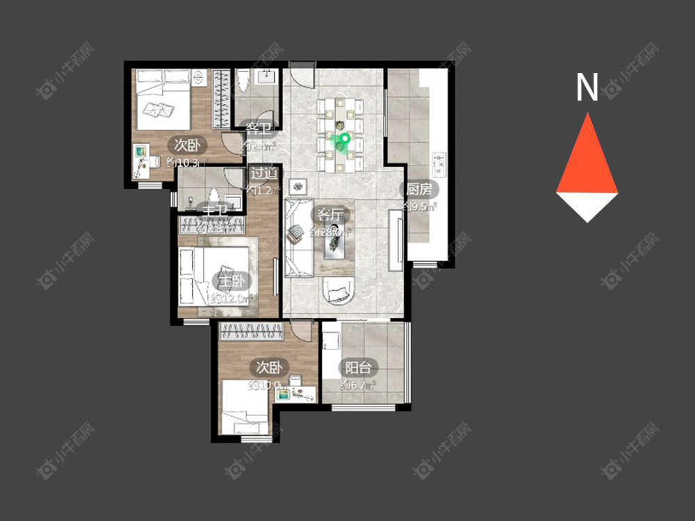 常州红星国际广场在售二手房源_小牛看房