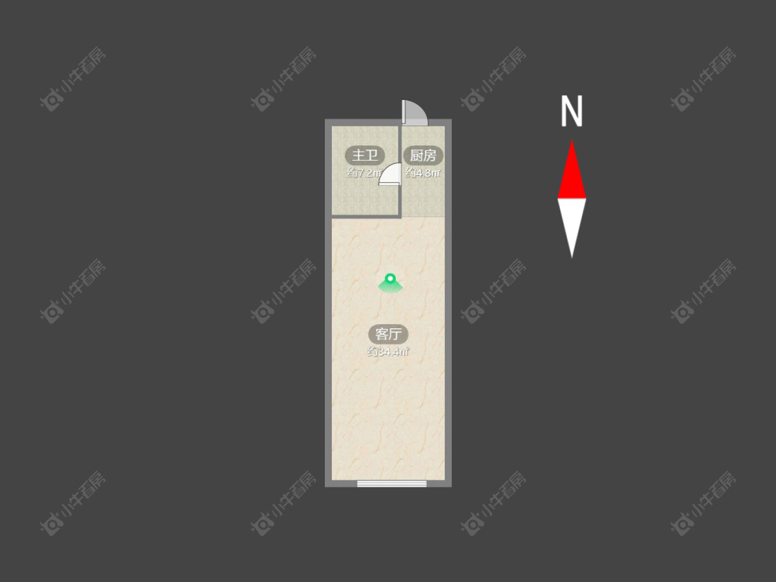 常州国泰新都在售二手房源户型图_小牛看房