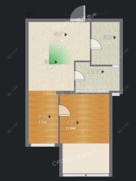 常州永宁星座公寓租房房源封面图