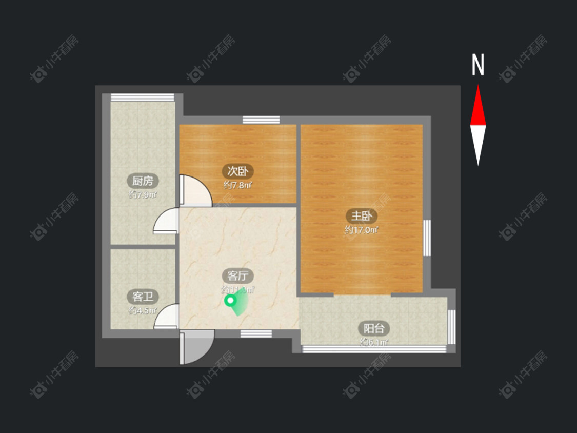 常州桃园新村在售二手房源户型图_小牛看房
